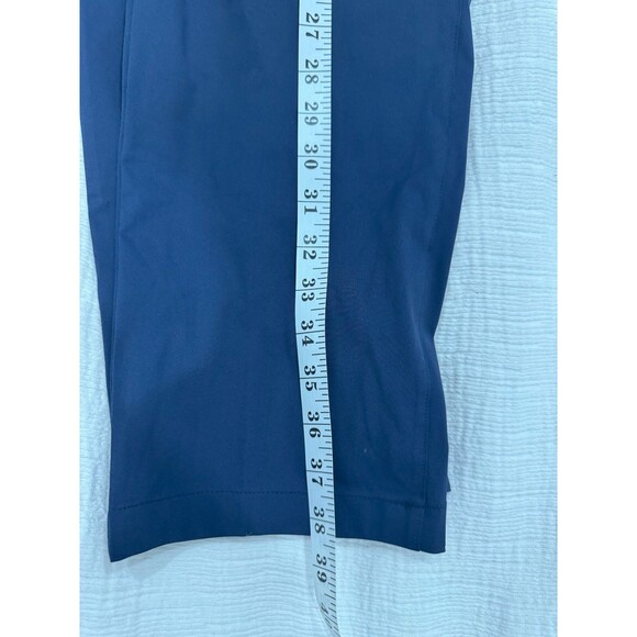 Rhone Mens 30 Navy Commuter Pro Pant Slim Chino Performance Golf Flat Front - Picture 8 of 11